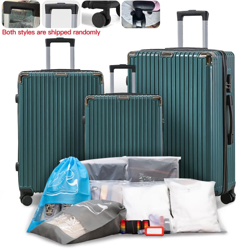 Cross-border foreign trade suitcase 13-piece travel suit password box portable trolley case boarding travel luggage wholesale 8