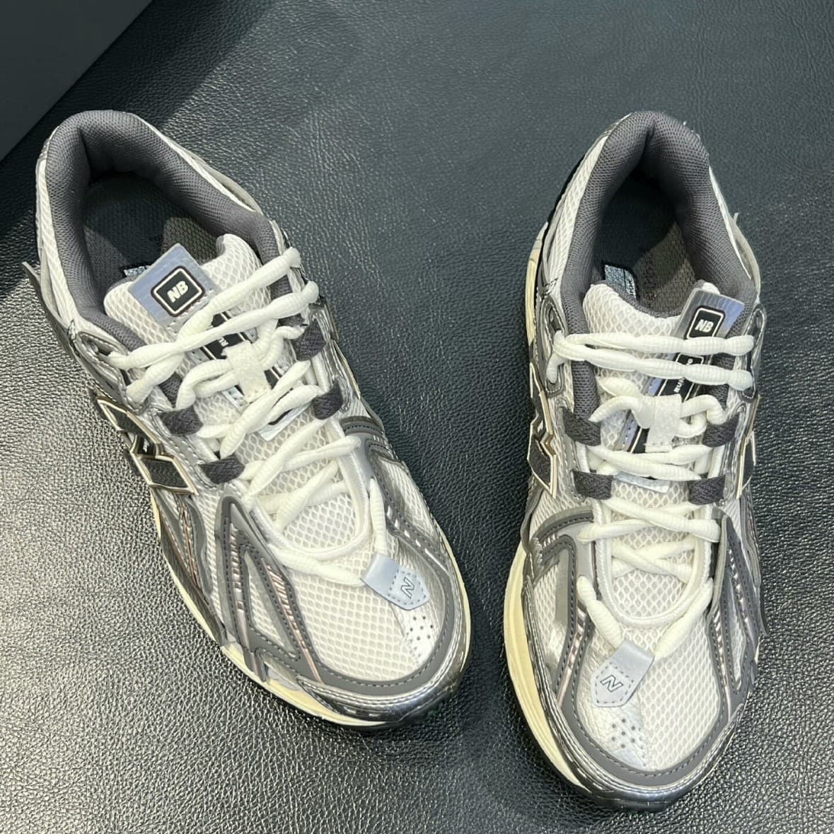 Pure original NB1906A cushioning and wear-resistant dad shoes deconstructed retro men's and women's running shoes casual sports shoes 4