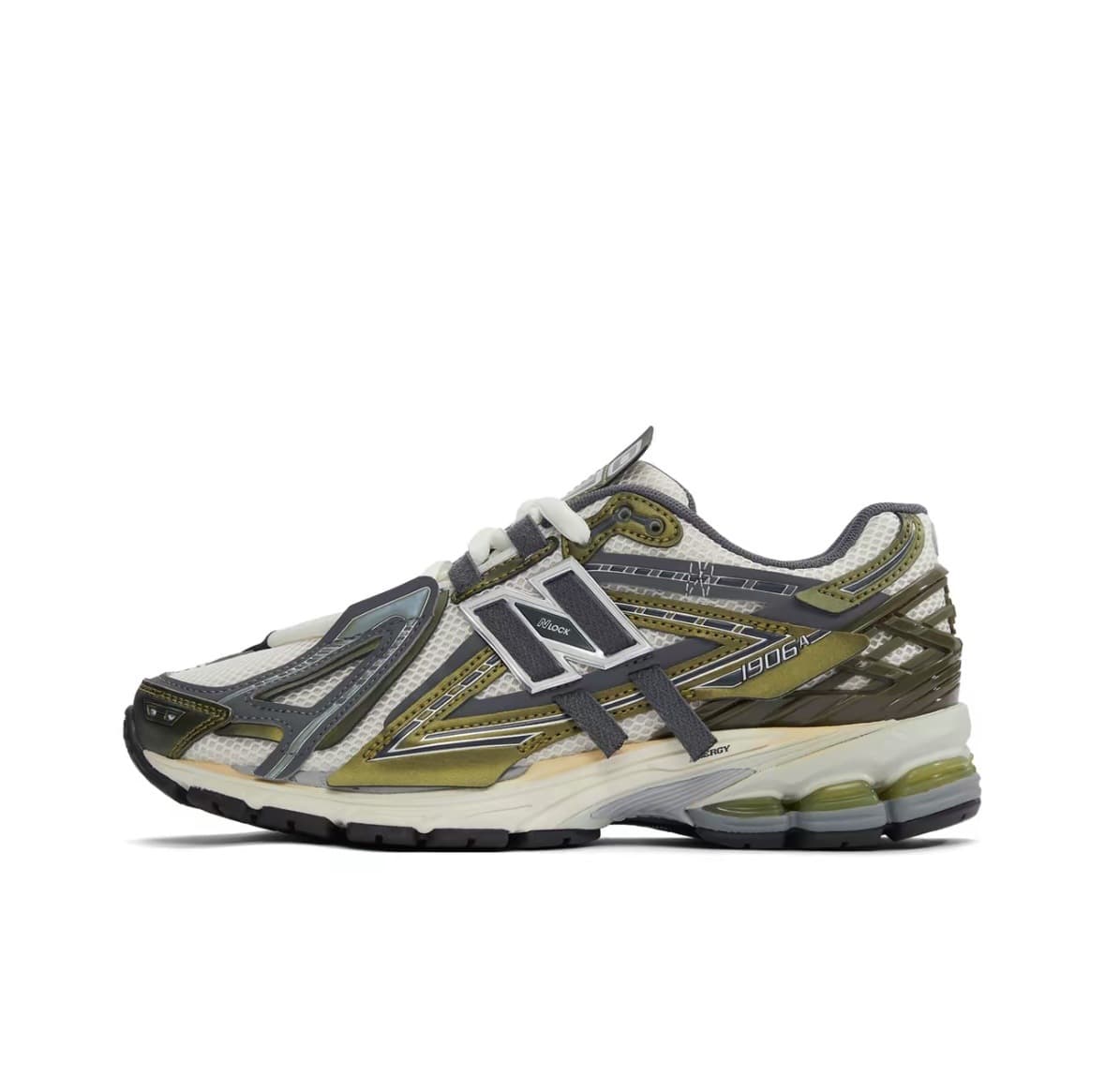 Pure original NB1906A cushioning and wear-resistant dad shoes deconstructed retro men's and women's running shoes casual sports shoes 7