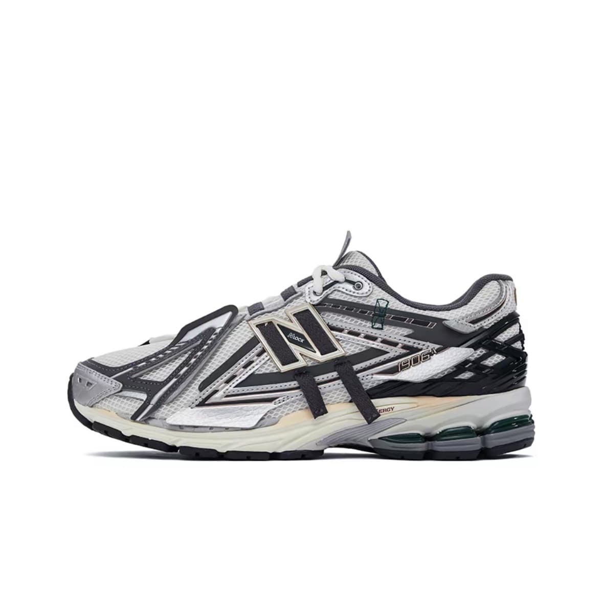 Pure original NB1906A cushioning and wear-resistant dad shoes deconstructed retro men's and women's running shoes casual sports shoes 9