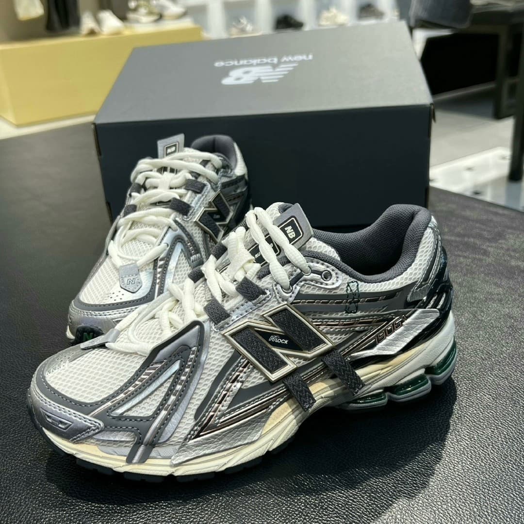 Pure original NB1906A cushioning and wear-resistant dad shoes deconstructed retro men's and women's running shoes casual sports shoes 1