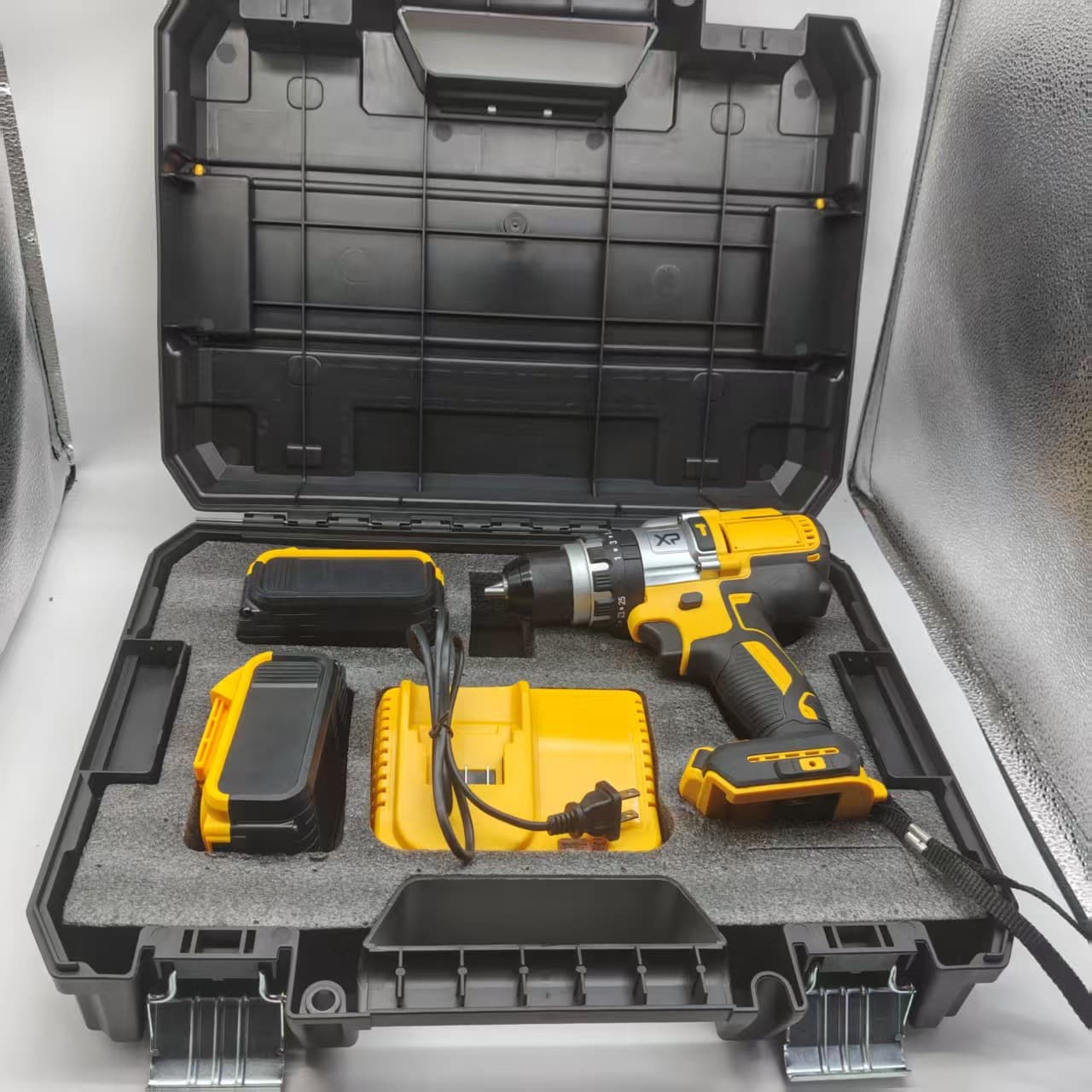 Multifunctional pistol drill Dewalt 996 lithium electric drill high power brushless hand drill portable cordless electric drill 7