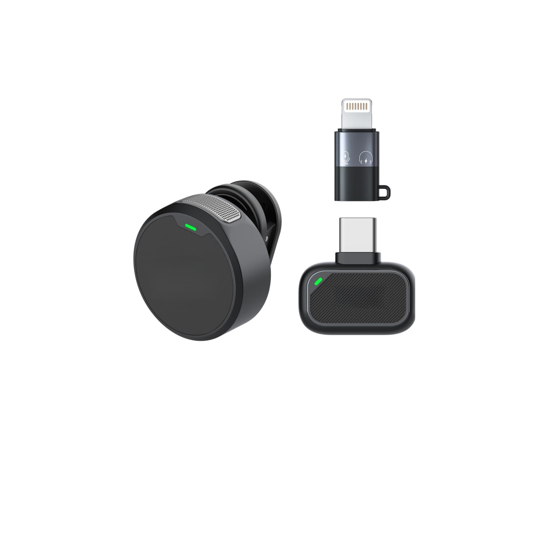 Cross-border wireless lavalier microphone S6 outdoor live broadcast interview mobile phone shooting magnetic noise reduction portable small microphone 7