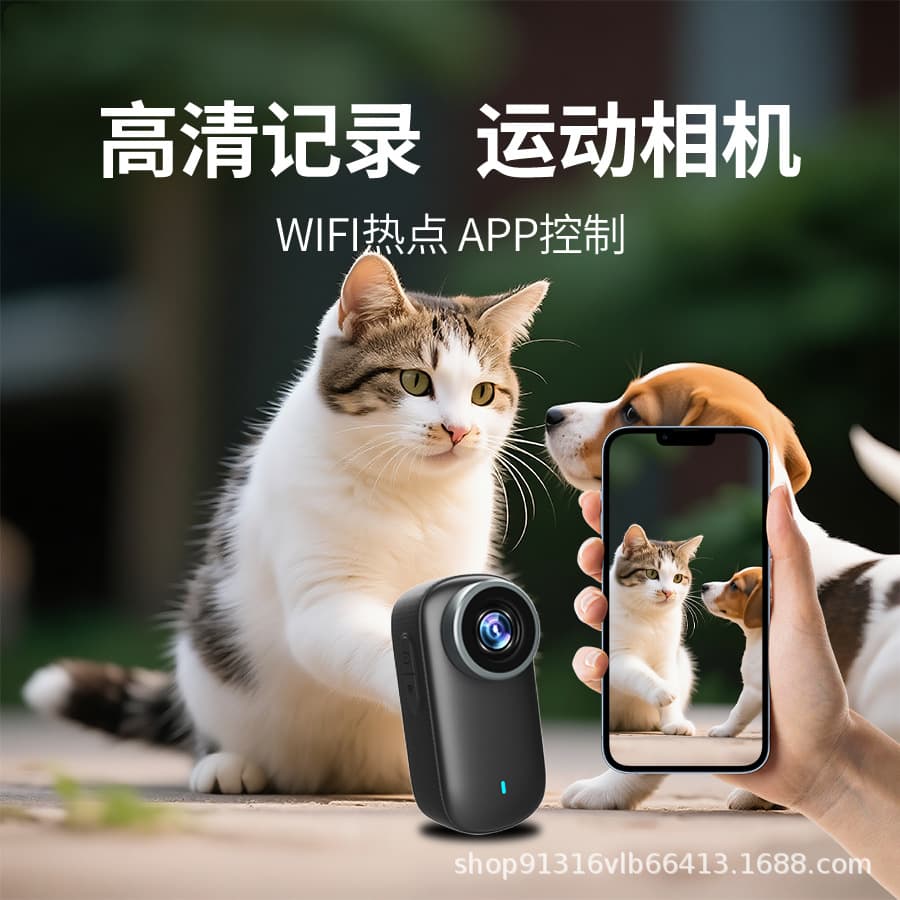 4k ultra-clear sports thumb camera riding anti-shake recorder chest vlog pocket first perspective portable 4