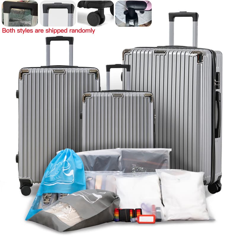 Cross-border foreign trade suitcase 13-piece travel suit password box portable trolley case boarding travel luggage wholesale 3