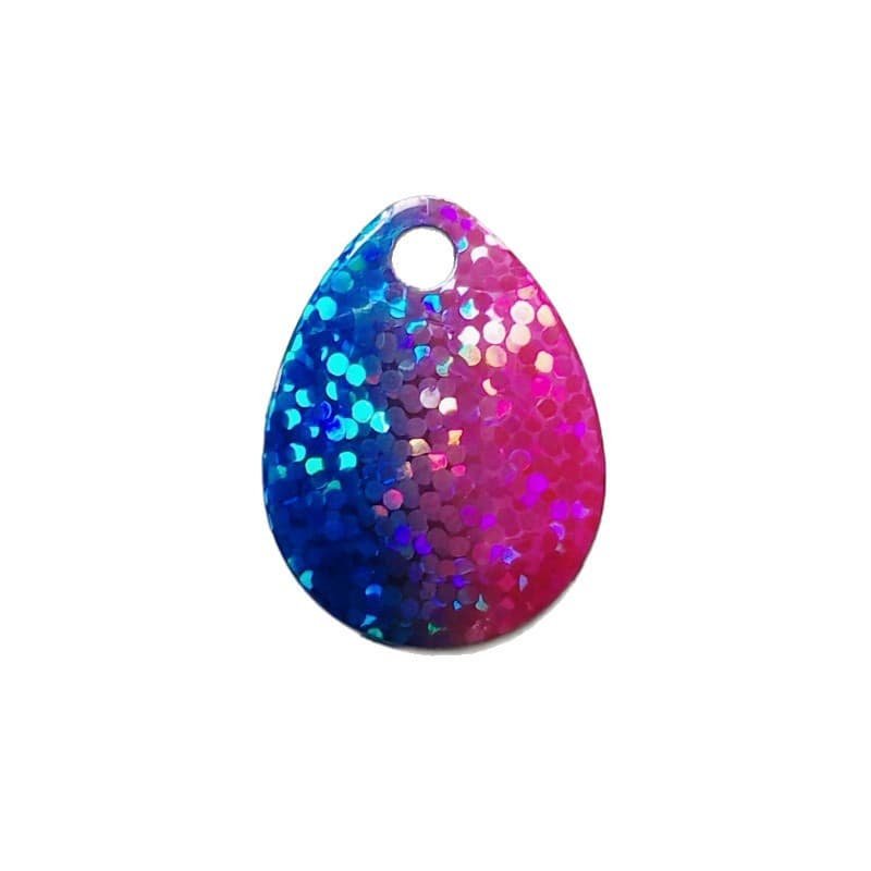 Laser sequined mackerel hook and lure accessories, reflective fish luring lure, metal fish hook, rotating sequin accessories 6