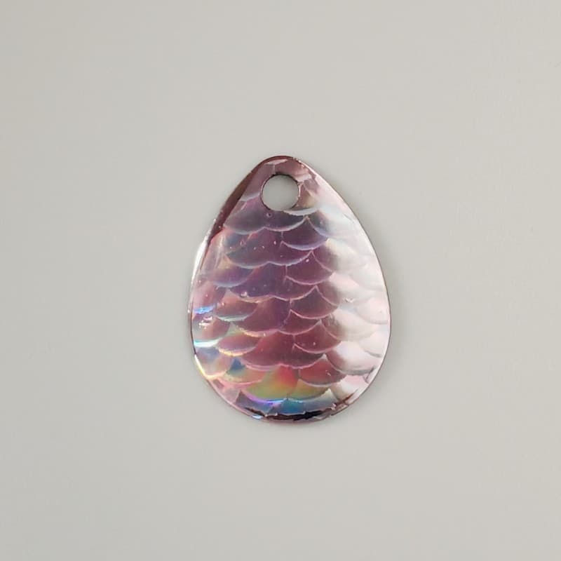 Laser sequined mackerel hook and lure accessories, reflective fish luring lure, metal fish hook, rotating sequin accessories 8