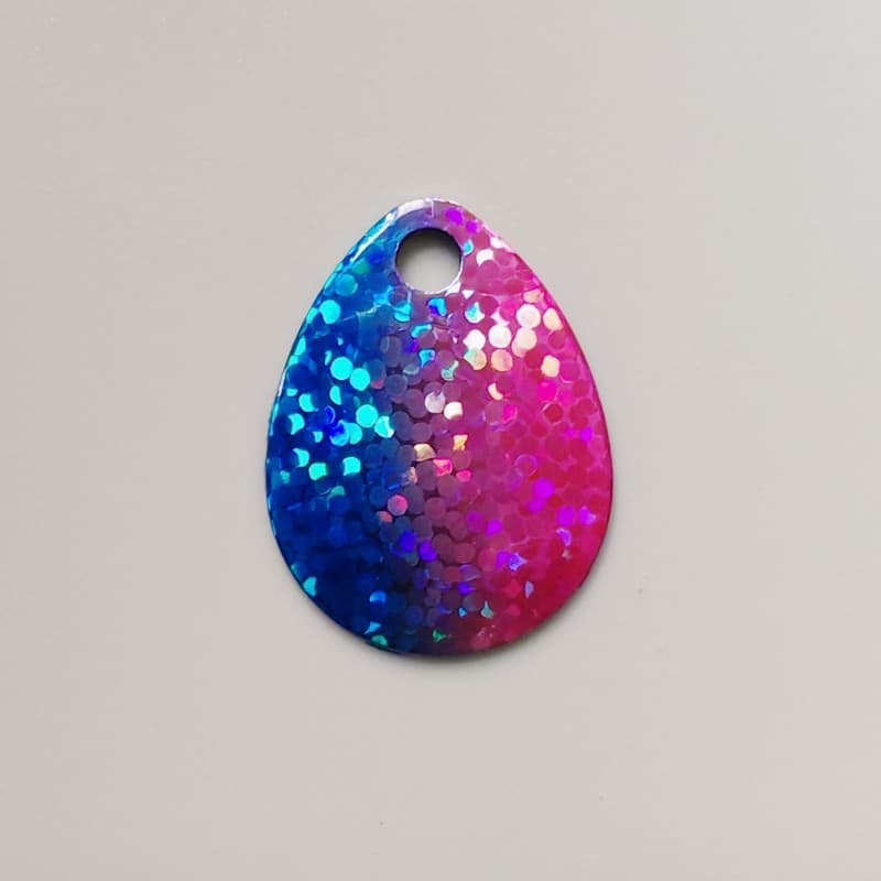 Laser sequined mackerel hook and lure accessories, reflective fish luring lure, metal fish hook, rotating sequin accessories 9