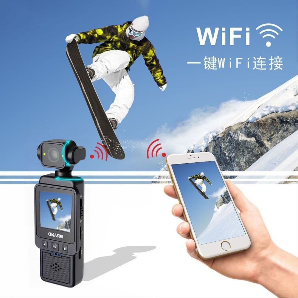 New high-definition sports camera chest wear recorder student riding artifact vlog shooting outdoor video recorder 4