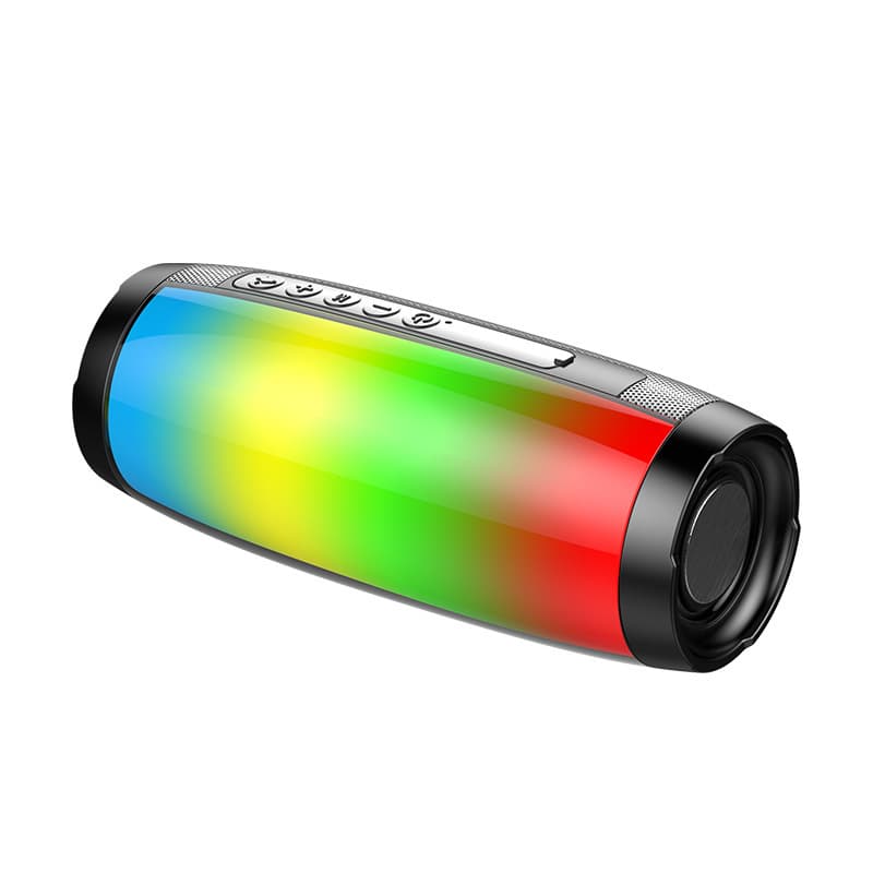 Cross-border private model home colorful lamp wireless Bluetooth high volume subwoofer card computer audio portable small speaker 6