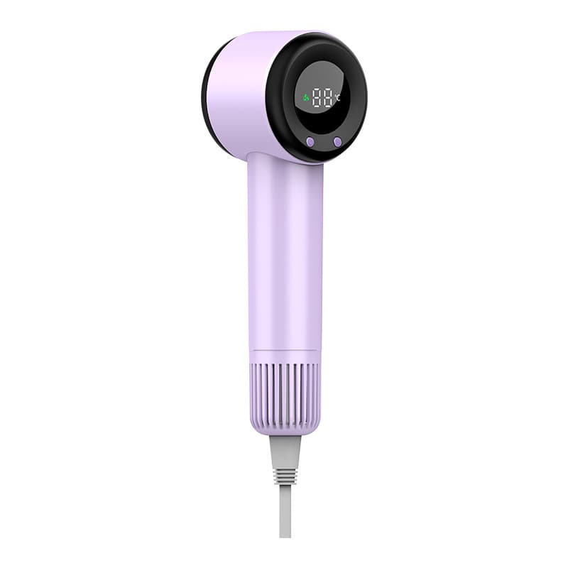 Mini negative ion high-speed hair dryer Portable travel electric mini hair dryer Professional digital display hair dryer 8