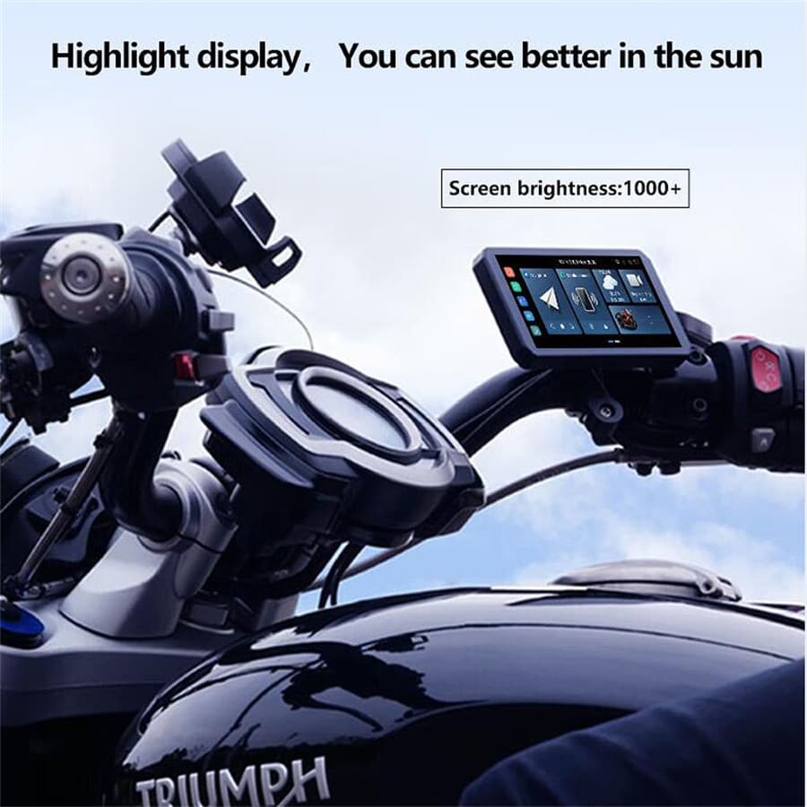 6-inch Motorcycle Android GPS Motorcycle Android Navigation Octa-Core 4+64G Wireless Carplay 5