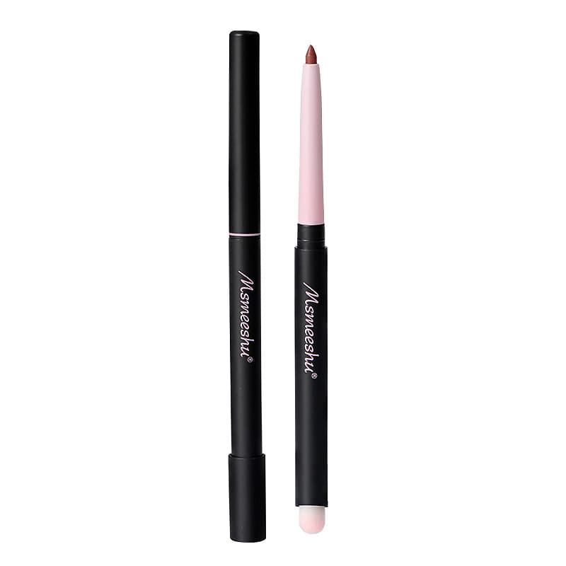 Honey bunch double-ended lip liner brush waterproof long-lasting matte hook lip pencil color shaping natural non-fading lip liner 6