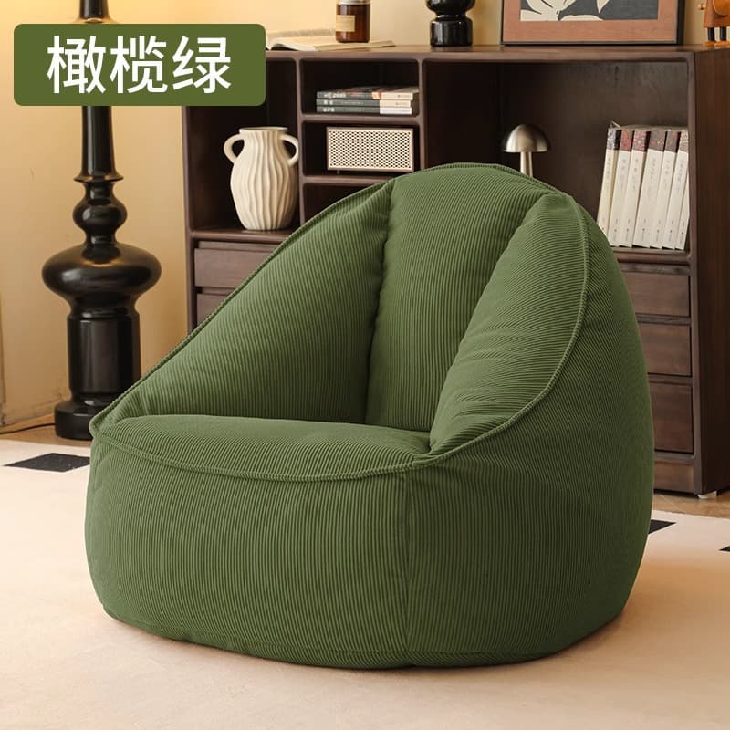 Lazy sofa can lie down and sleep on the balcony leisure backrest lounge chair home bedroom small apartment bean bag sofa nest chair 10