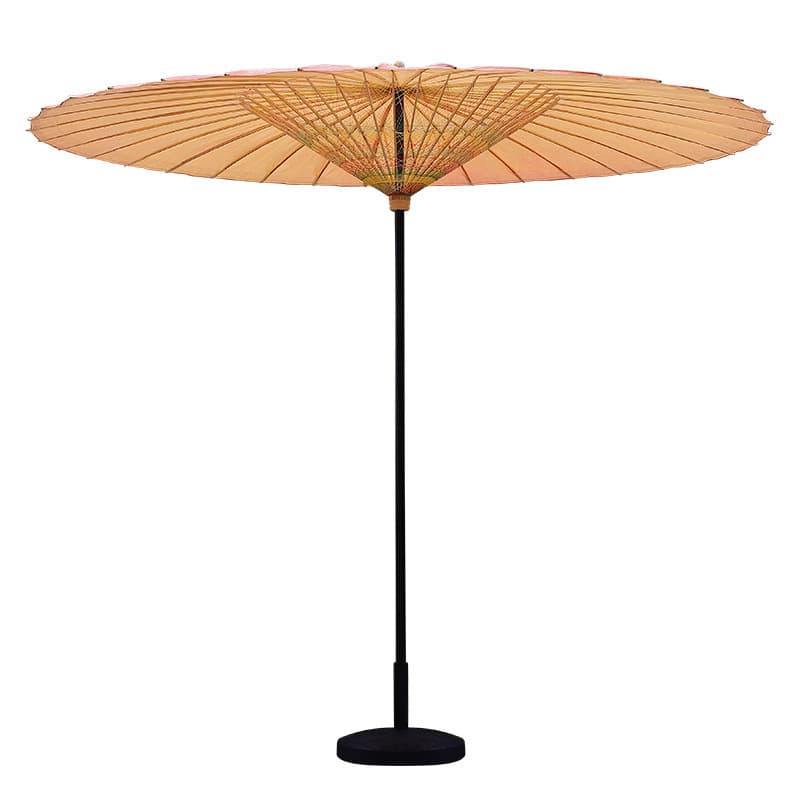 Chinese style oil paper umbrella outdoor intangible cultural heritage handmade Chinese style courtyard umbrella villa garden fireside tea making atmosphere decoration umbrella 6