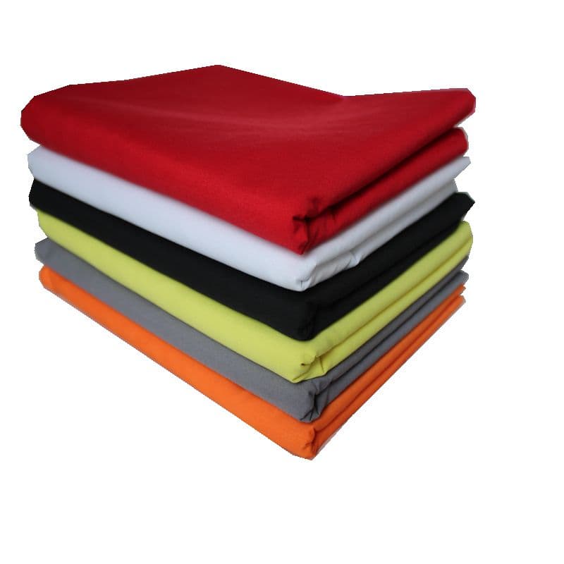 Qianliang polyester-cotton fabric red, blue and white gray fabric solid color clothing fabric bed sheet curtain pocket fabric pillow lining 6