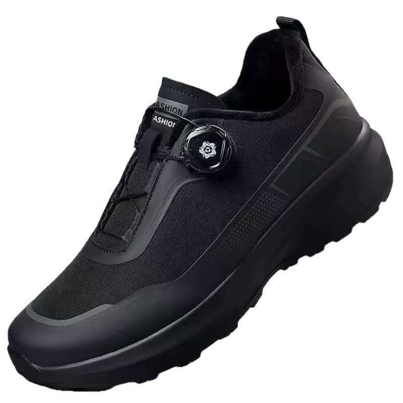 2025 spring popular button men's shoes casual sports outdoor mountaineering breathable cloth shoes cross-border hot selling running men's shoes 6
