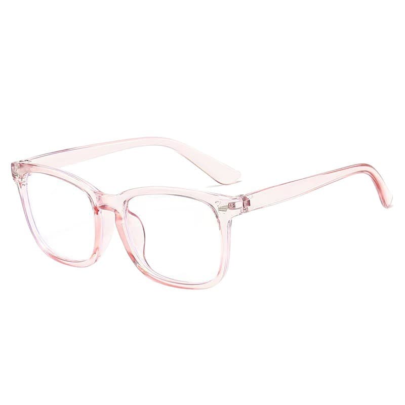 Anti-Blue Light Glasses Women's Flat Glasses Blue Light Computer Goggles Retro Glasses Frame Women's Square Frame Glasses 6