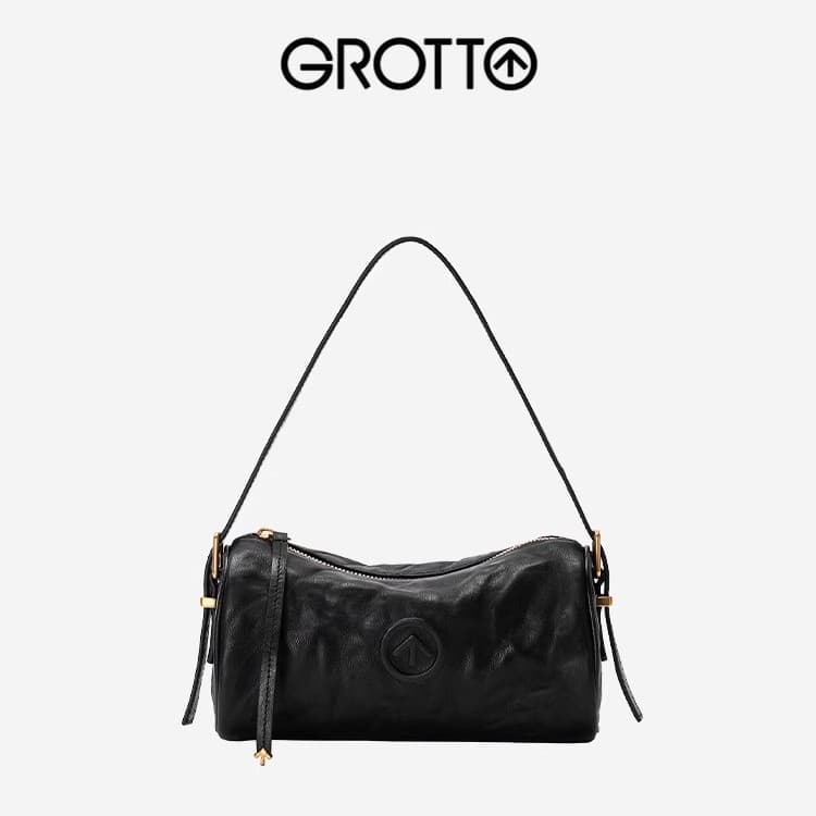 GROTO 2025 new pen holder bag women's handbag shoulder messenger bag mobile phone small bag mini 6
