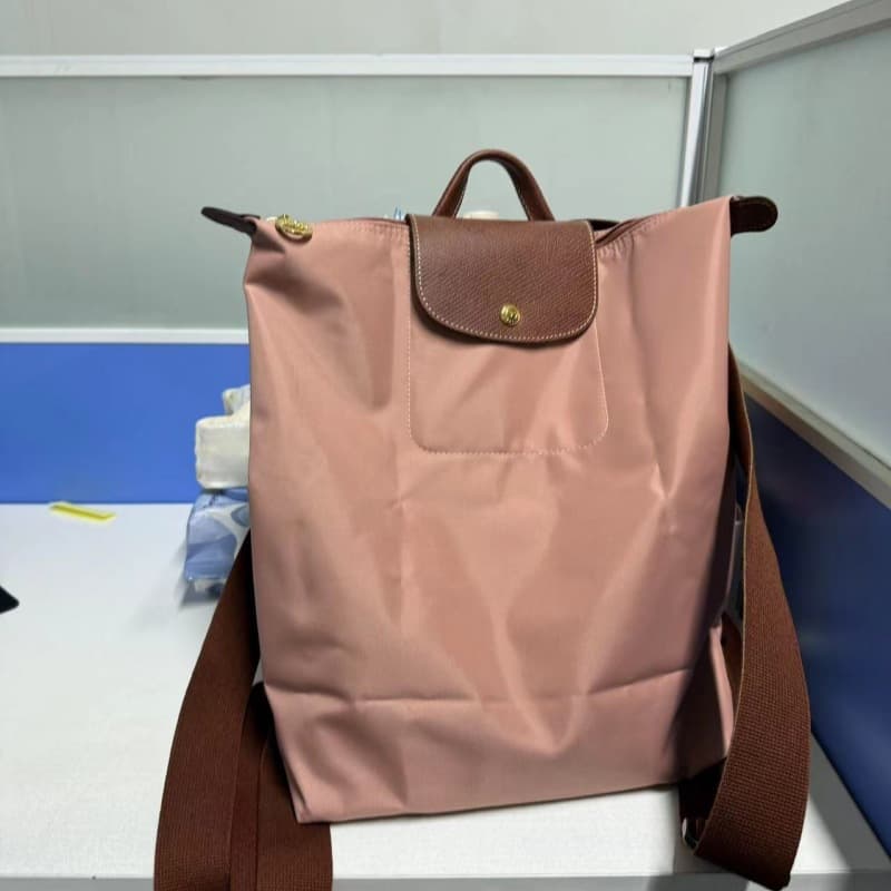 French Longchamp Bag New Upgraded Version Nylon Large Backpack Lightweight Folding Backpack Large Capacity Waterproof Leisure 1