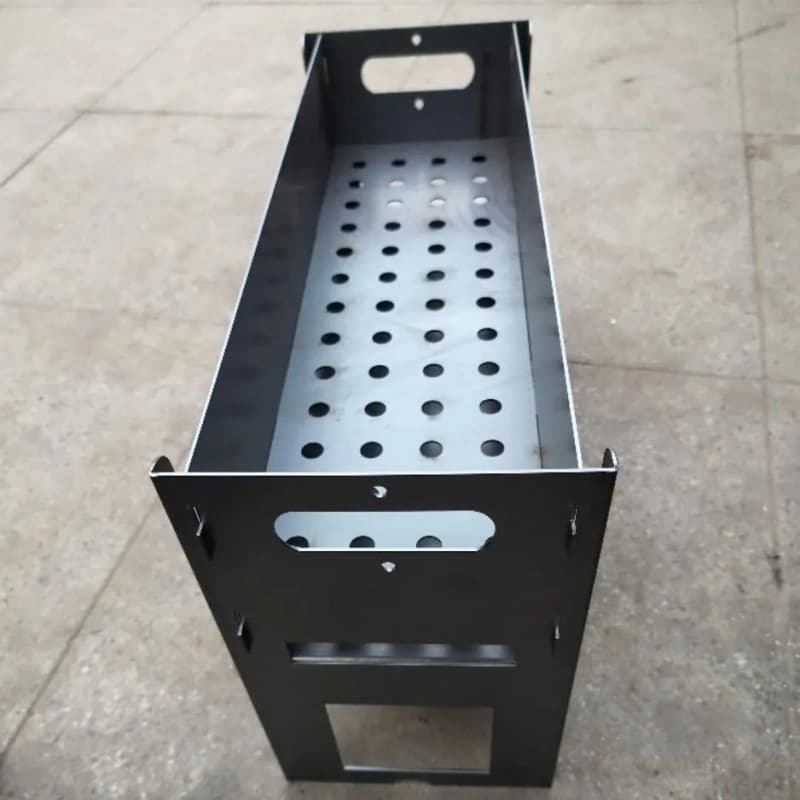BBQ grill thickened barbecue card type portable stove household removable folding outdoor charcoal outdoor 2