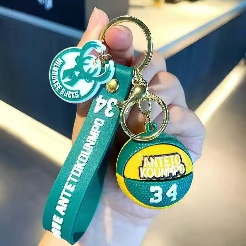 Creative trendy cartoon football jersey pendant car keychain bag pendant wholesale exquisite small gifts for fans 8