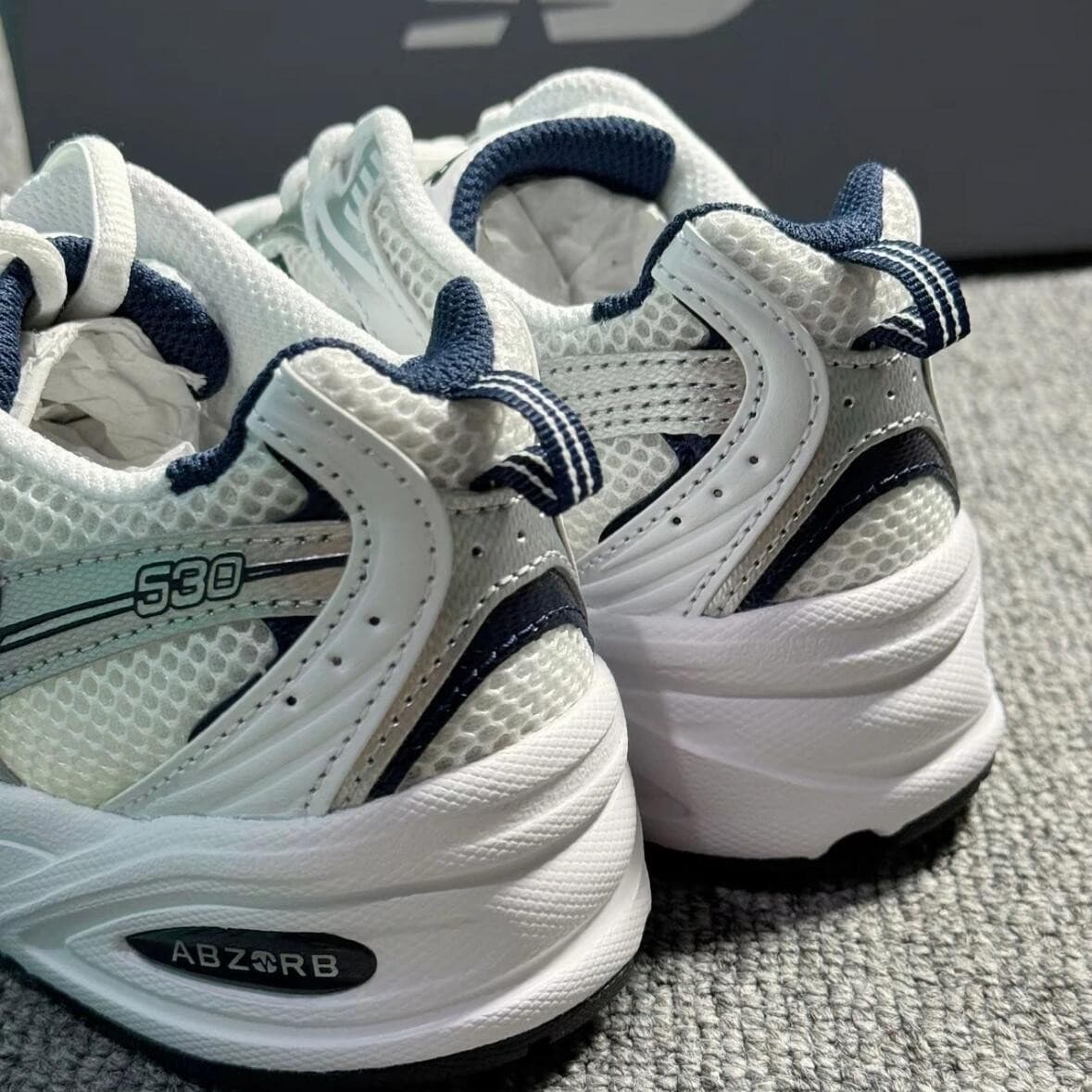 Cross-border Putian shoes pure original nb530 sports shoes men's and women's running shoes versatile fashion heightening dad shoes trend shoes 1 4