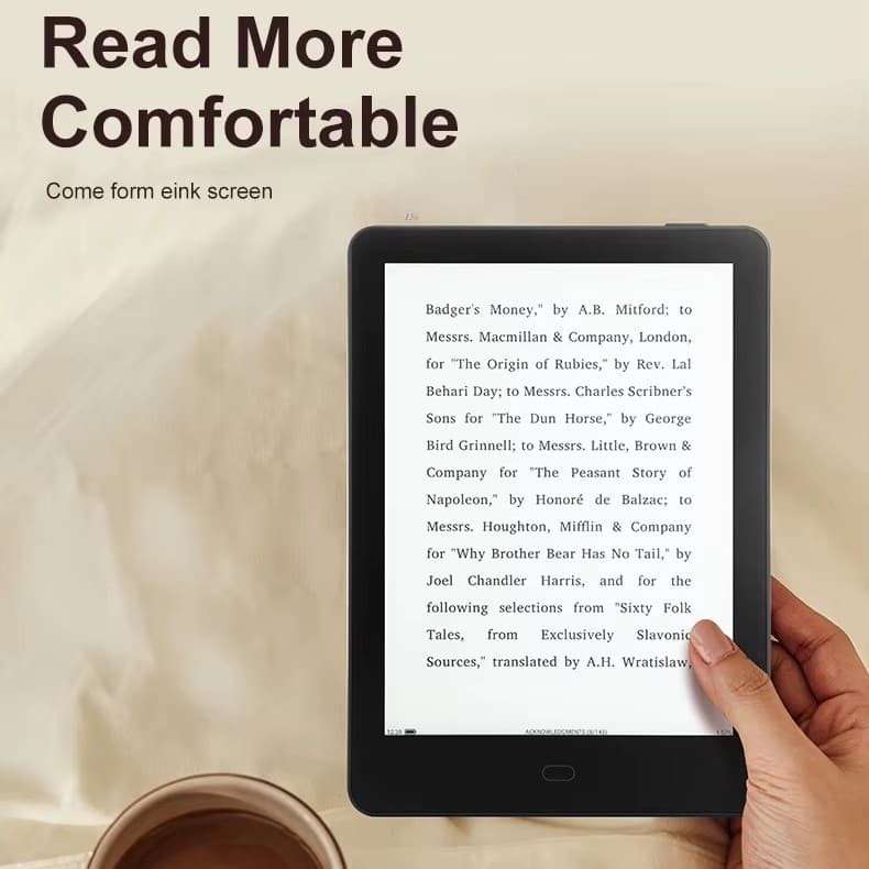 High quality supports fast flash 5GWIFI 6-inch Android 8 e-book S6S HD 212PPI portable and environmentally friendly OT 3