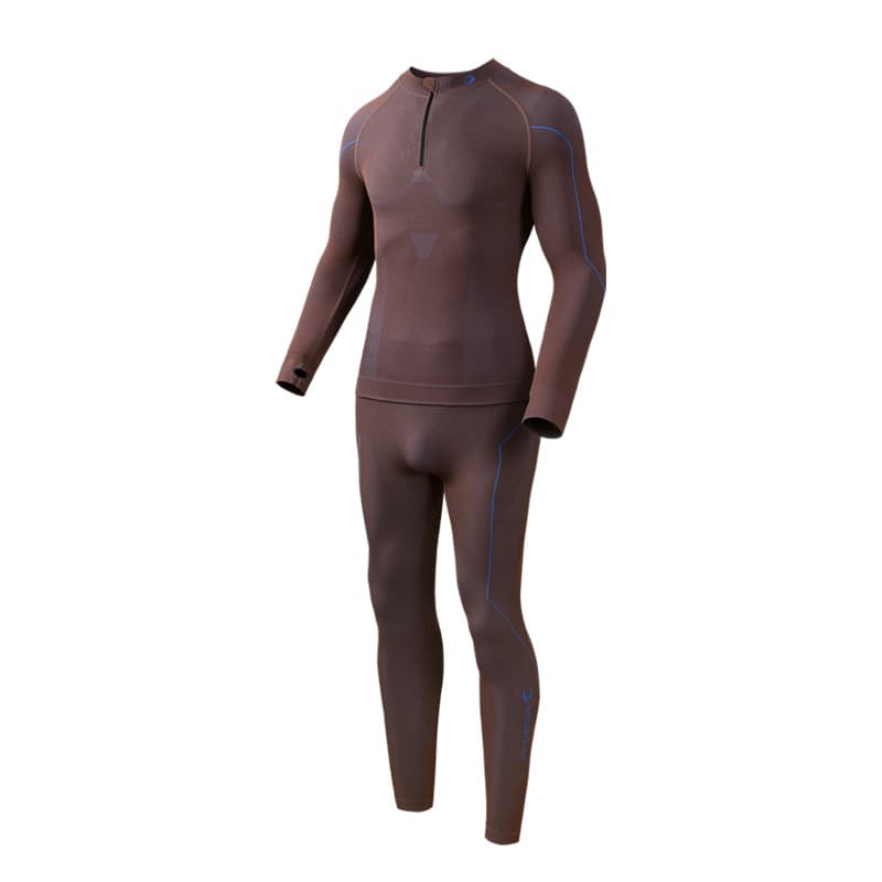 Gao Lejie's new quick-drying outdoor warm sports suit long-sleeved off-road mountaineering running and cycling high elasticity and breathability 6