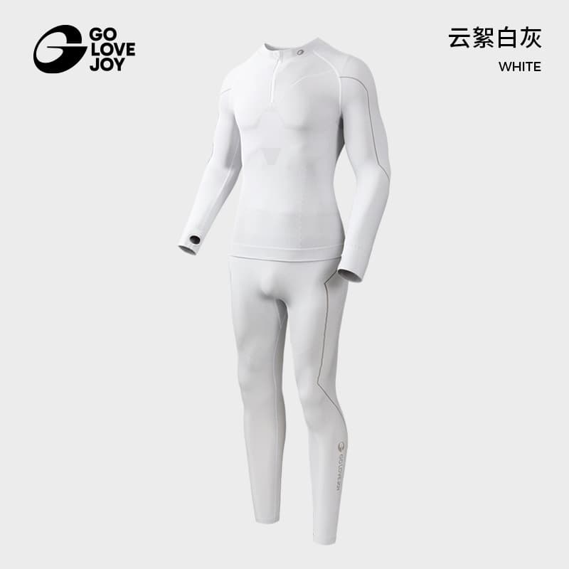Gao Lejie's new quick-drying outdoor warm sports suit long-sleeved off-road mountaineering running and cycling high elasticity and breathability 9