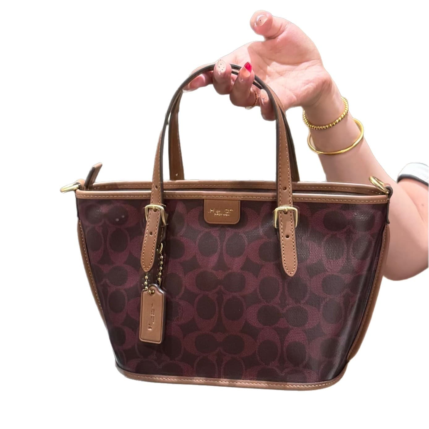 Kou C Home Outlet New Taxi Vegetable Basket Presbyopia Handheld Tote Bag Fashion Retro One Shoulder Crossbody Shopping Bag 6