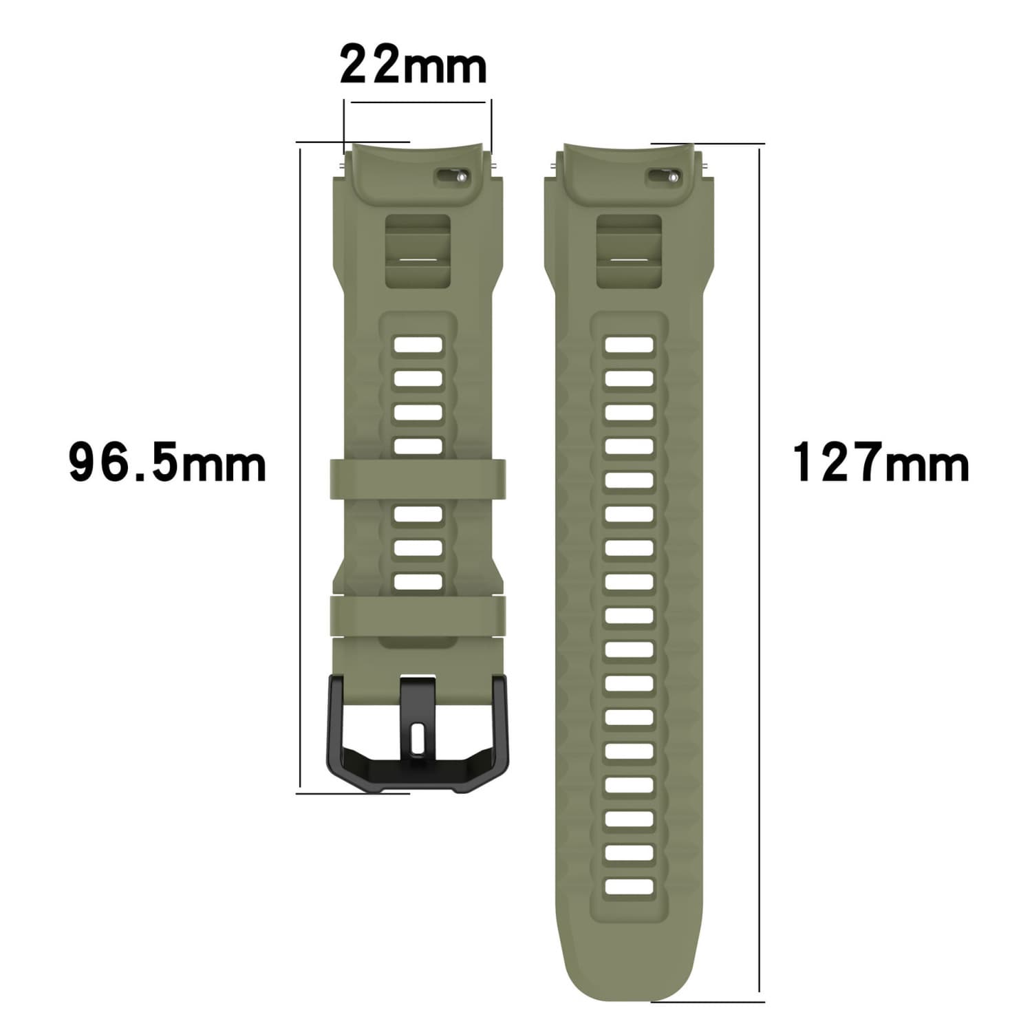 Suitable for Amazfit T-Rex3 Pro smart watch silicone strap Huami Yuewo T-Rex3pro strap 4