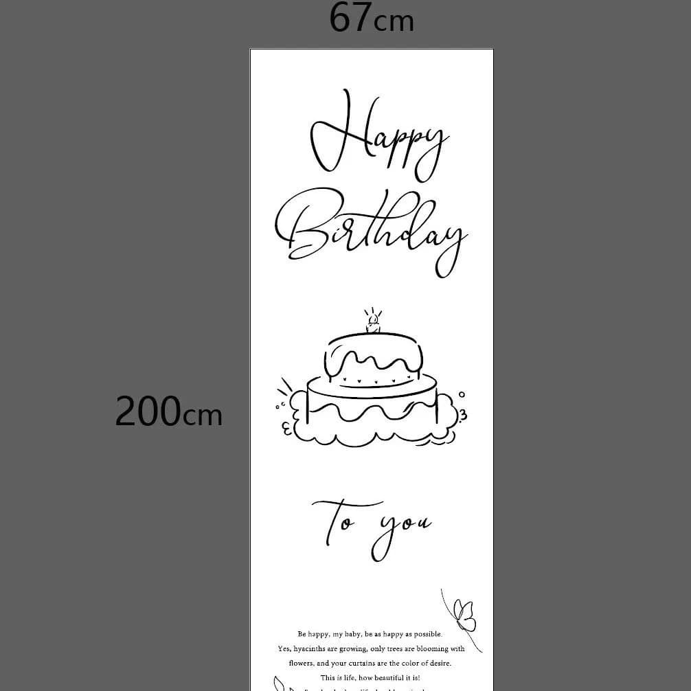 Outdoor birthday scene decoration supplies ins style background cloth girl photo props decorative mesh background hanging cloth 10