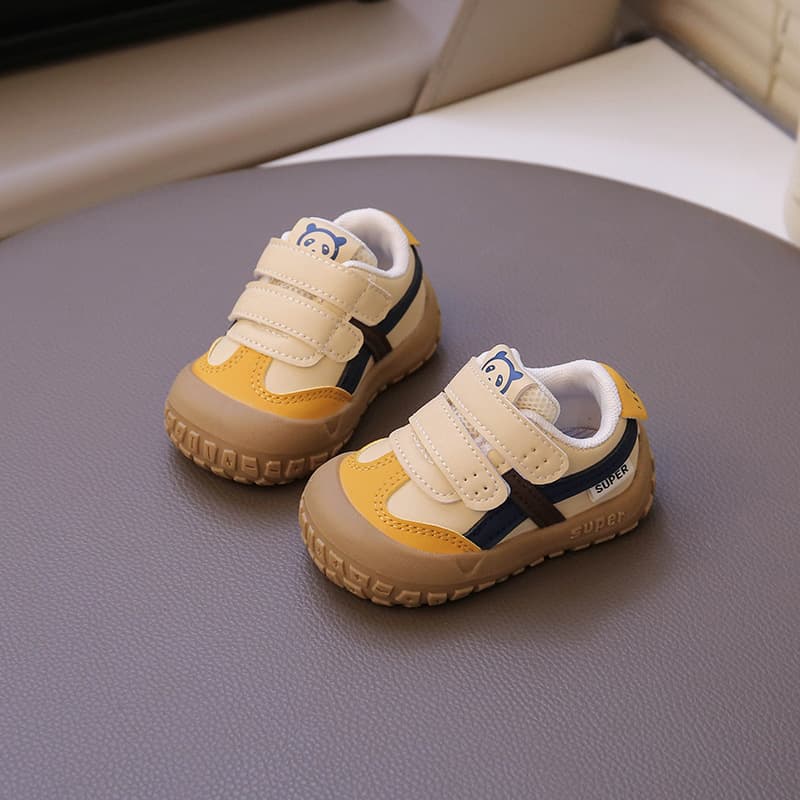 2026 Spring and Autumn New Baby Functional Shoes for Men and Women Baby Indoor Soft Sole Anti-Slip Toddler Shoes Casual Sports Shoes 2