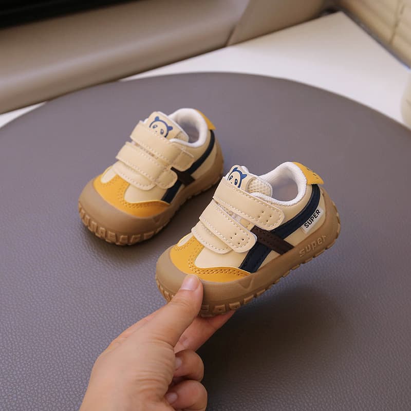 2026 Spring and Autumn New Baby Functional Shoes for Men and Women Baby Indoor Soft Sole Anti-Slip Toddler Shoes Casual Sports Shoes 7