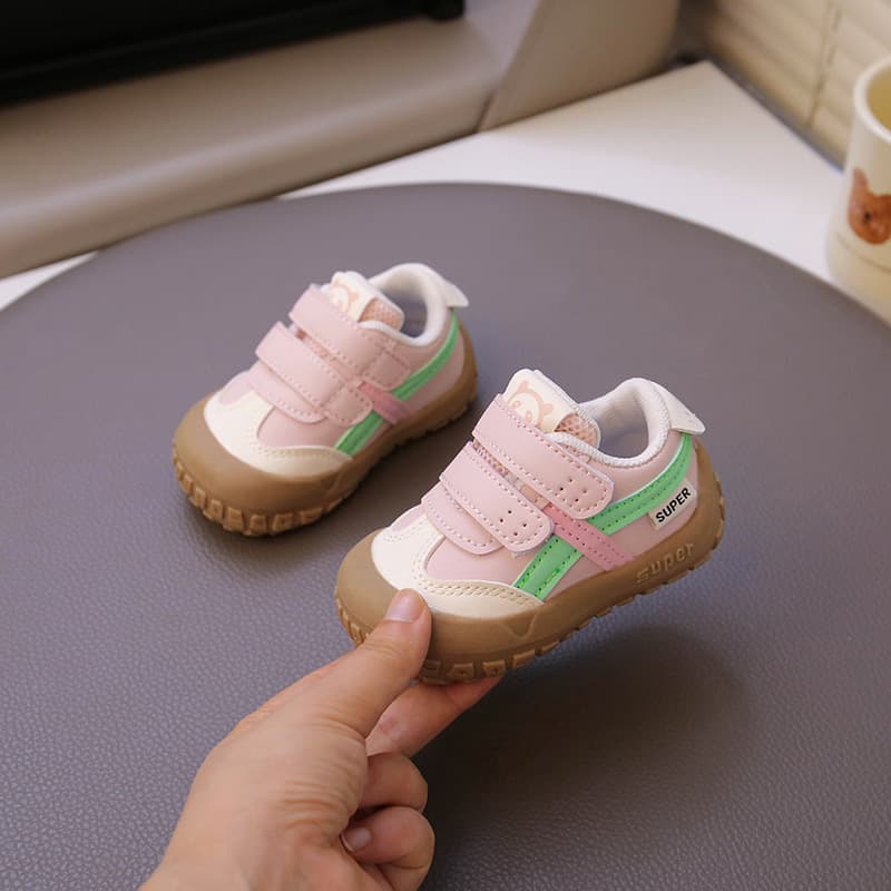 2026 Spring and Autumn New Baby Functional Shoes for Men and Women Baby Indoor Soft Sole Anti-Slip Toddler Shoes Casual Sports Shoes 9
