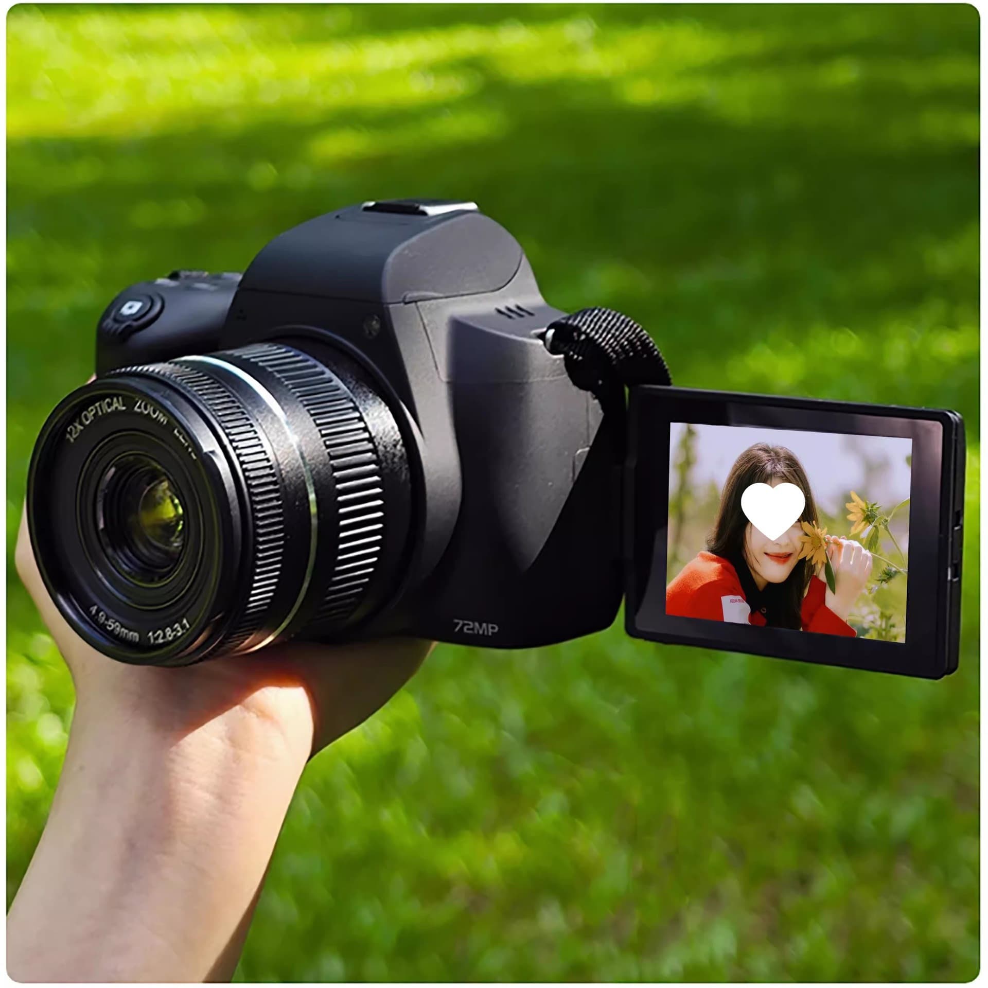 72-megapixel camera digital high-definition travel photography selfie micro-SLR camera live camera video 3