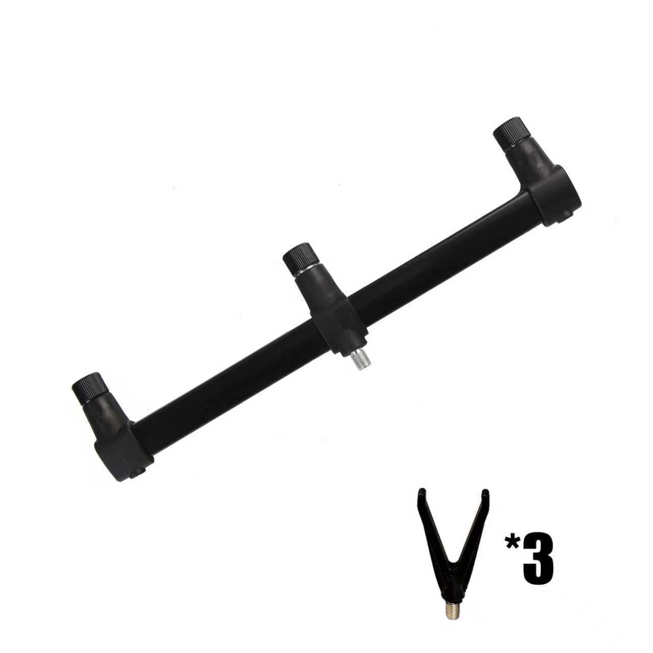 Two-way rotating fishing rod bracket ground plug wholesale sea rod bracket ground plug fishing simple retractable portable bracket 6