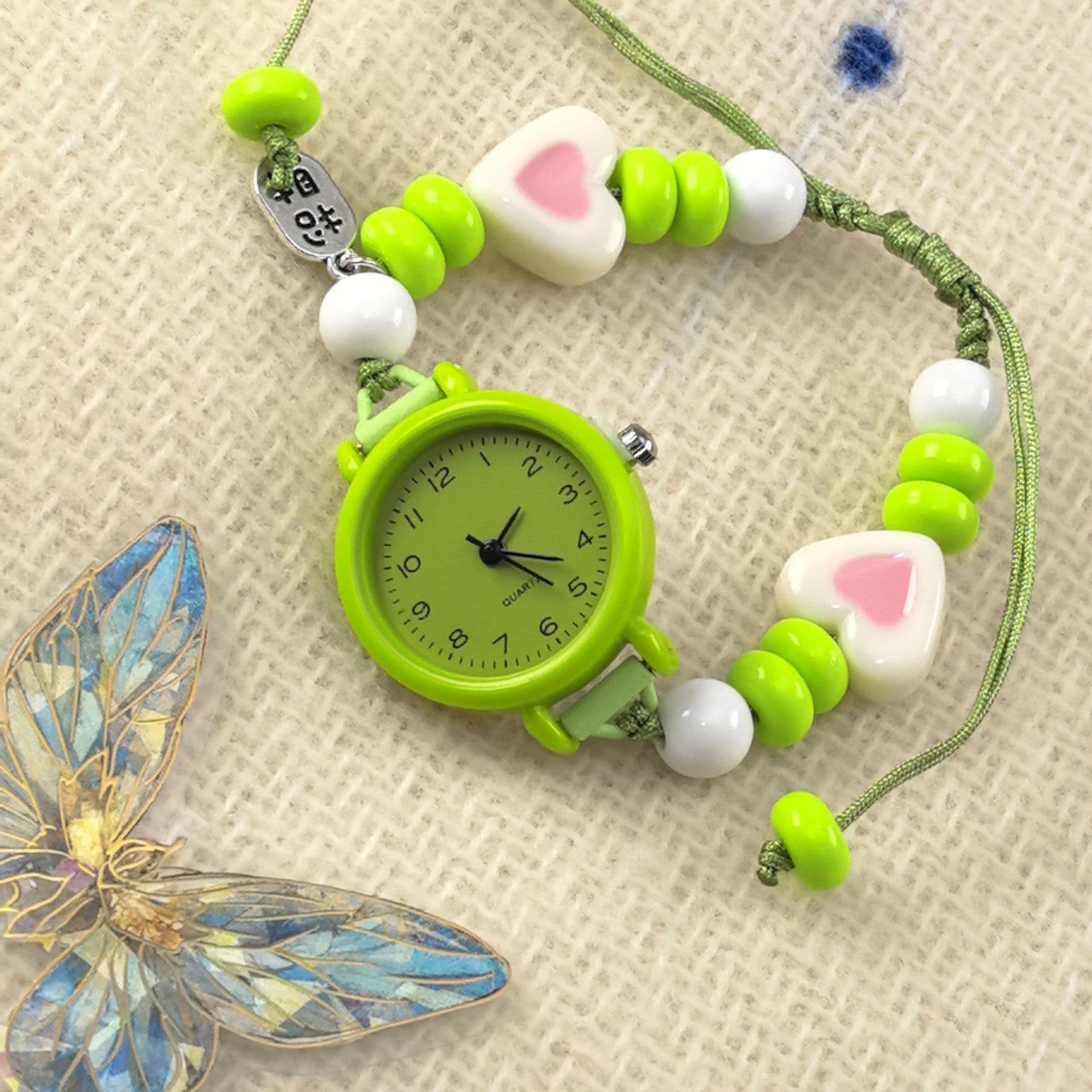 Dopamine milk sweet star love chain watch girls niche non-colliding cute student ladies watch 7
