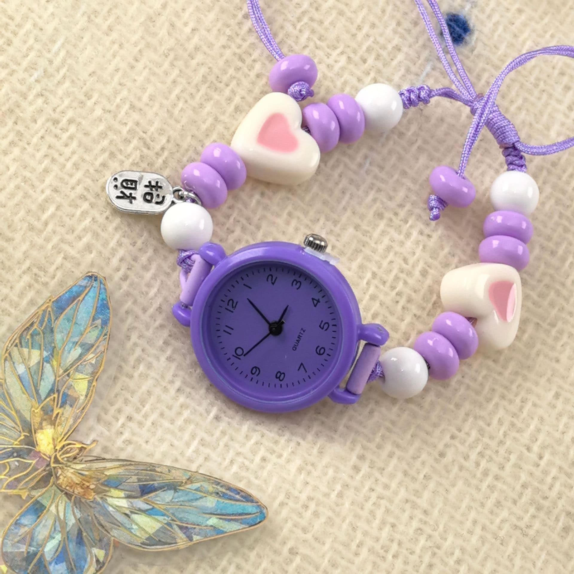 Dopamine milk sweet star love chain watch girls niche non-colliding cute student ladies watch 8