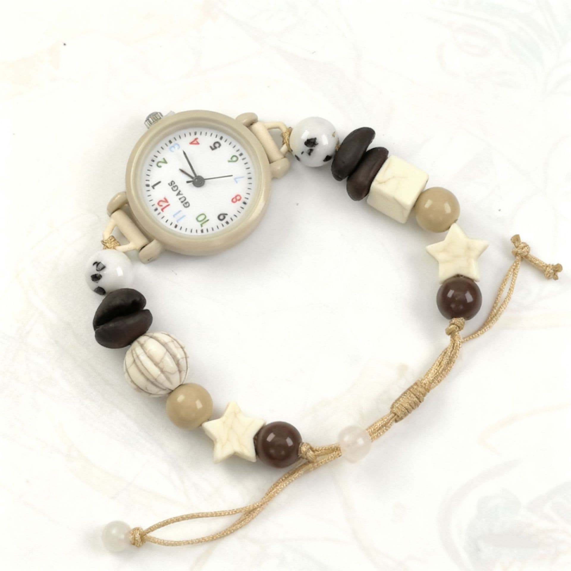 Dopamine milk sweet star love chain watch girls niche non-colliding cute student ladies watch 9