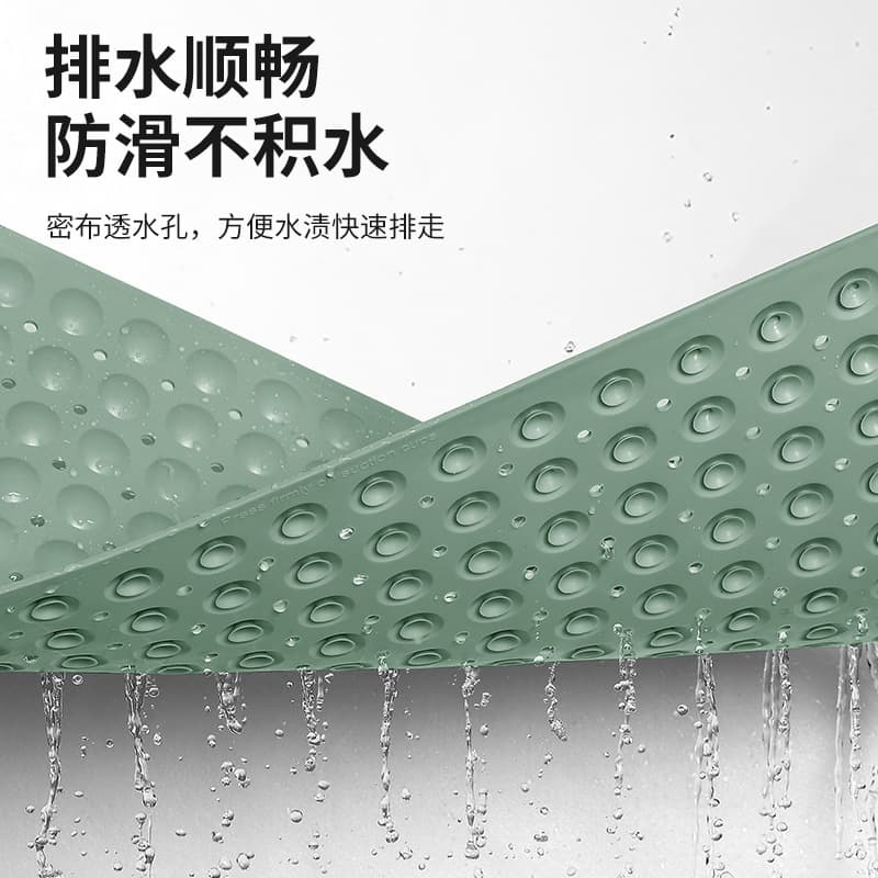 Bathroom anti-slip mat, foot rub massage mat, shower room bath mat, toilet bathroom floor mat, household waterproof mat 5