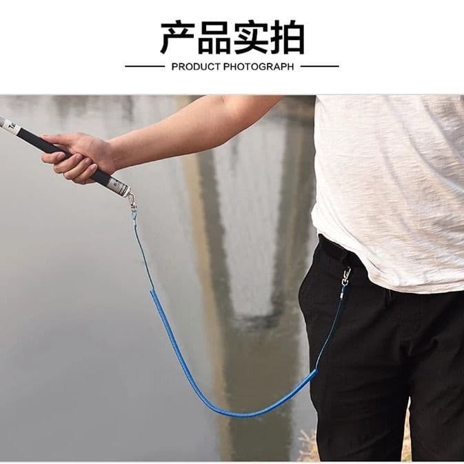 Lost rope, steel wire, strong horse line, telescopic fishing rod, rod protection rope, rod release rope, automatic fishing gear supplies 6