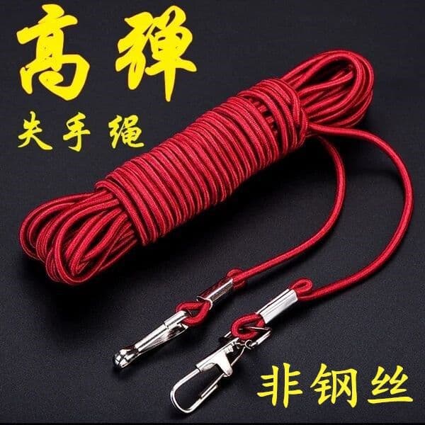 Lost rope, steel wire, strong horse line, telescopic fishing rod, rod protection rope, rod release rope, automatic fishing gear supplies 10