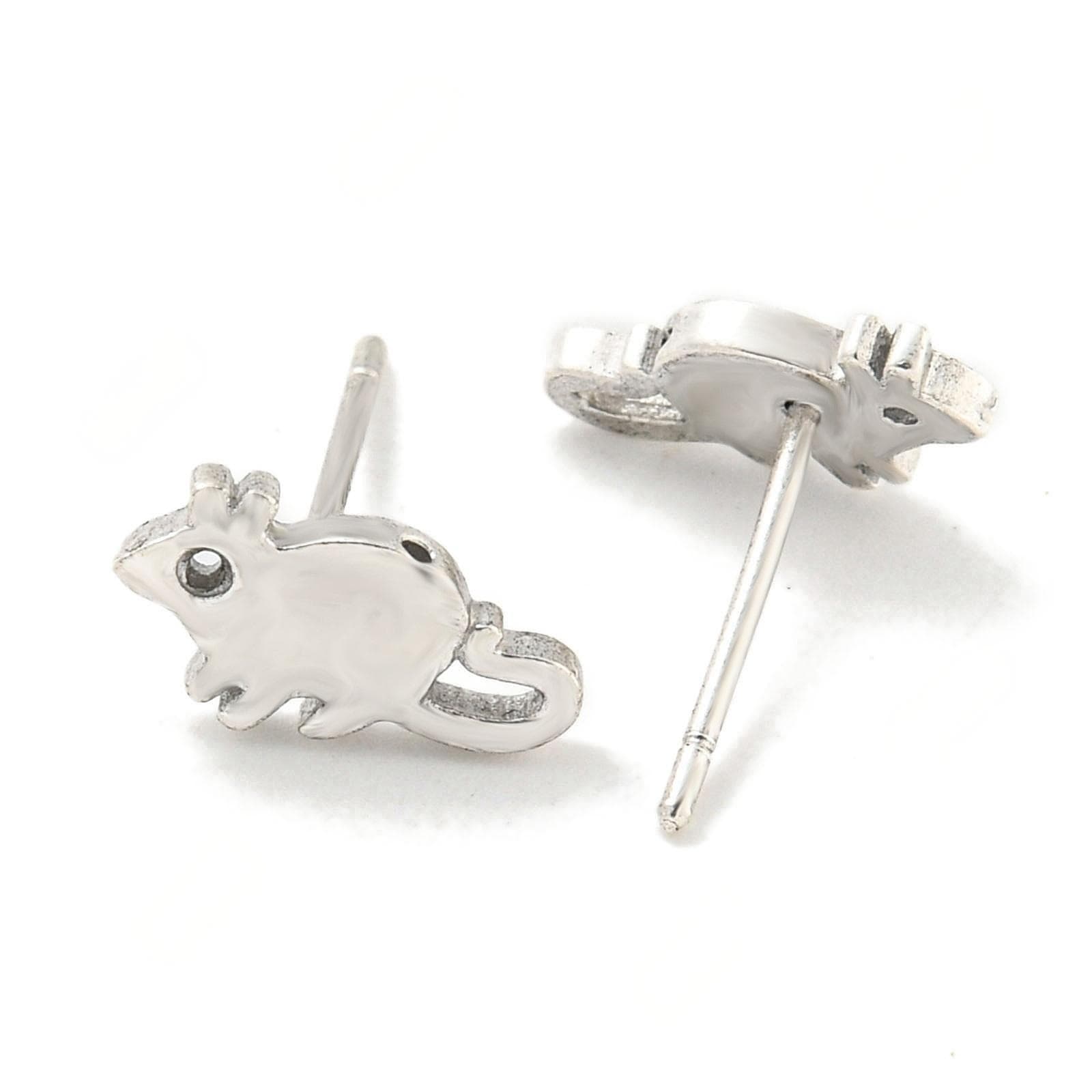 Cross-border Korean version of copper-plated silver-plated personalized zircon, feminine and versatile earrings, earrings, jewelry and accessories 10