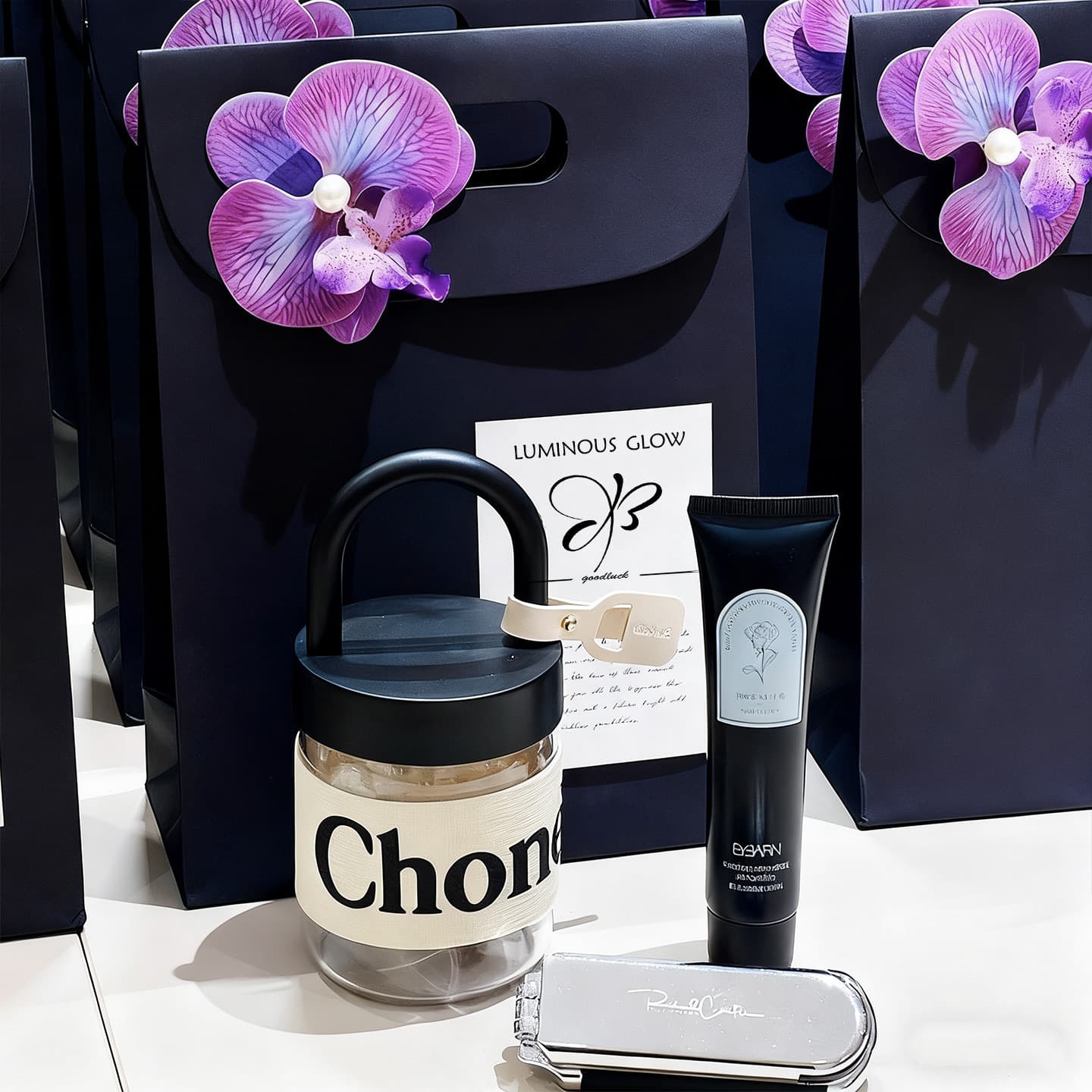 Beauty salon beauty industry opening celebration souvenir set event practical small gifts high-end light luxury casual gift 6