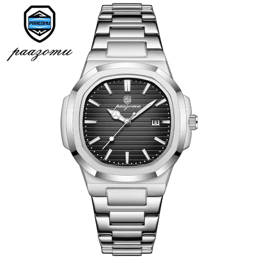 PAAZOMU luxury men's watch Southeast Asia cross-border quartz watch live broadcast foreign trade AliExpress TEMU hot model 8