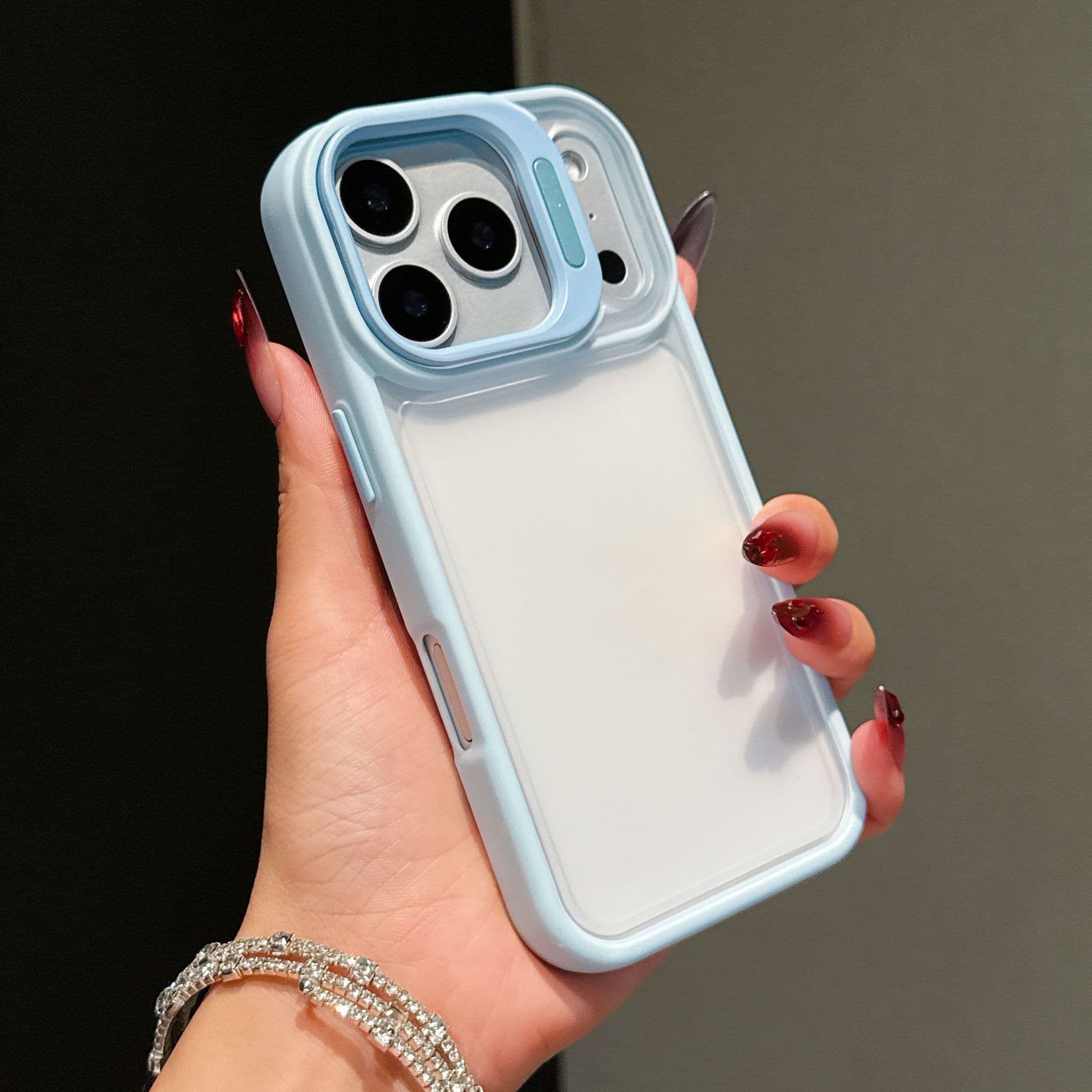 17 Suitable for iPhone17promax lens bracket 17pro mobile phone case 16promax groove glue 16pro 1