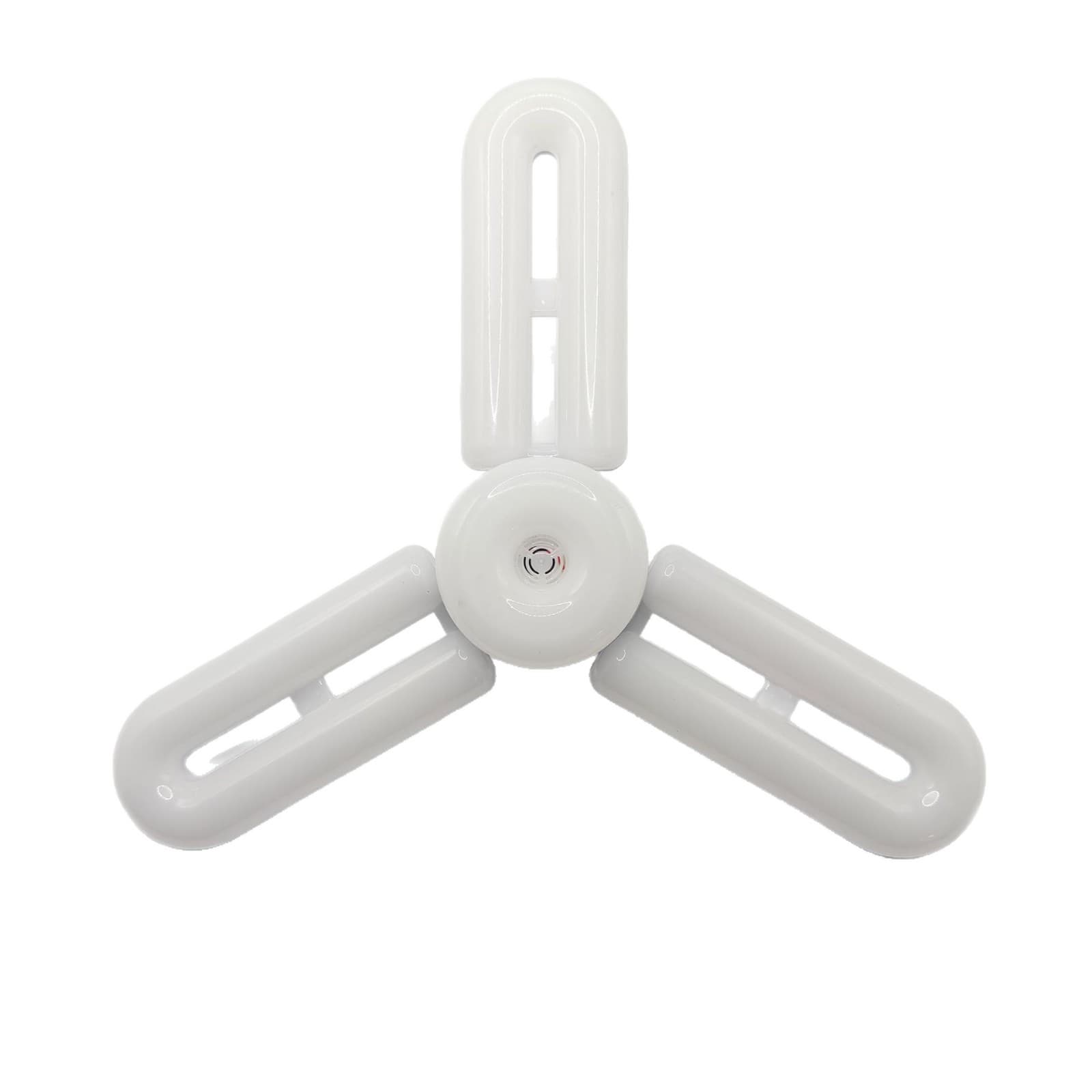 Zhongshan LED energy-saving creative U-shaped long-leaf three-leaf bulb E27 home bedroom super bright ceiling lamp folding bulb 6