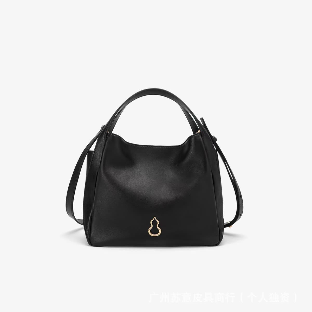 BAMPO Banpo Perfect Bag Small First Layer Cowhide Side Vegetable Basket Bag Women's 2025 Spring New Portable Crossbody Bag 7